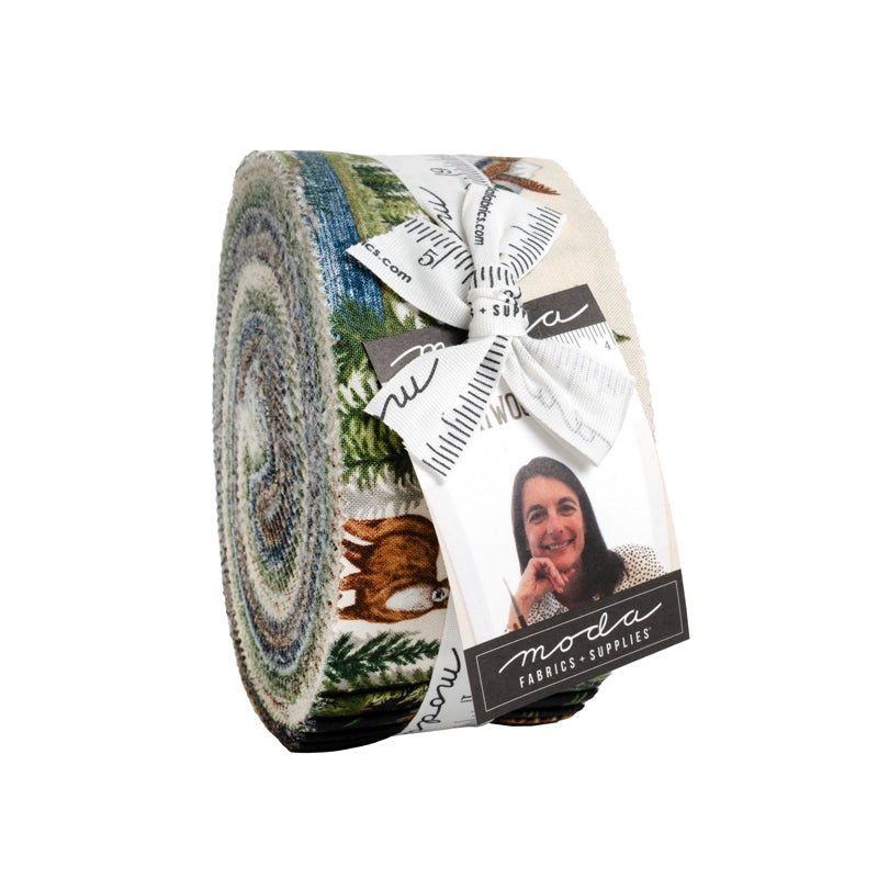 Northwoods Lodge Jelly Roll (40 pieces) by Deb Strain for Moda (56190JR)