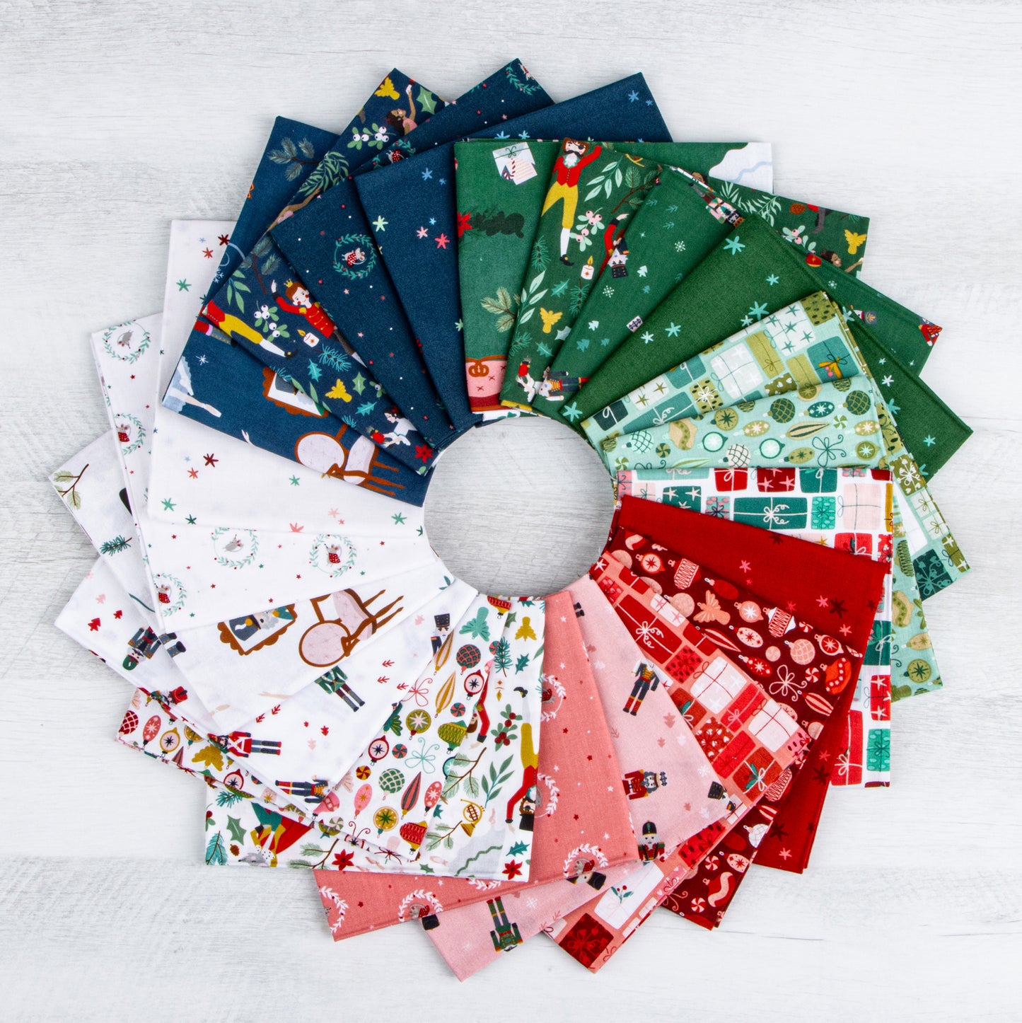 Nutcracker Tradition Fabric Collection by Jennifer Long for Riley Blake Designs at Lily Bella Fabrics