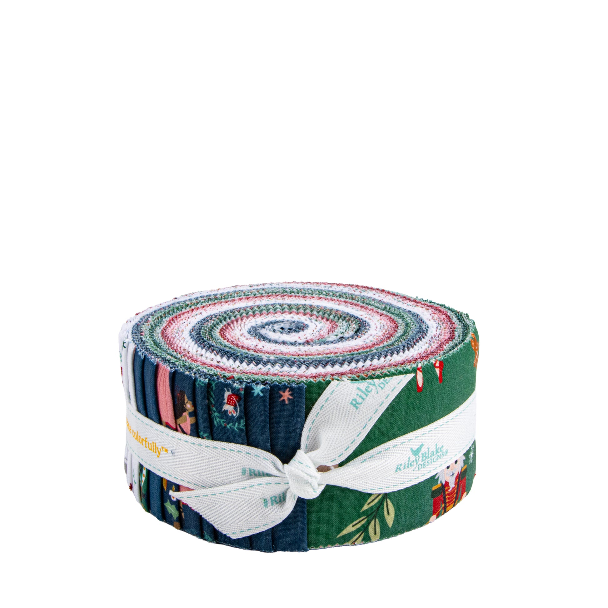 Nutcracker Tradition Rolie Polie (40 pieces) by Jennifer Long for Riley Blake Designs (RP-17670-40)