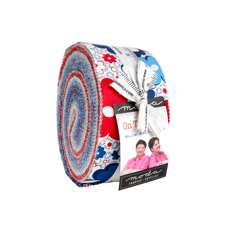 On the Porch Jelly Roll (40 pieces) by Me and My Sister Designs for Moda (22510JR)