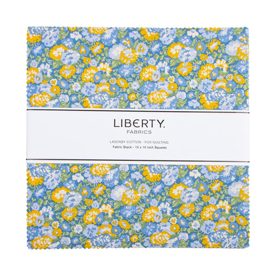 Palace Gardens 10 Inch Stacker (42 pieces) by Liberty Fabrics for Riley Blake Designs (0166SQ-PG-10)