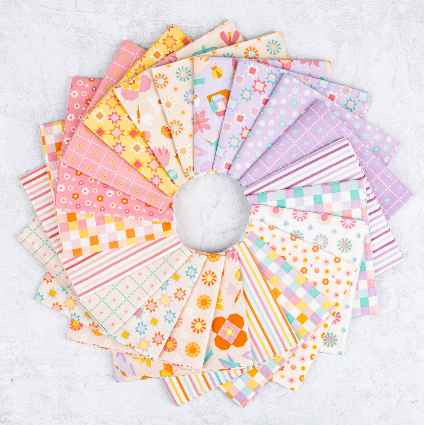Patchwork Fabric Collection by Liza Taylor for Riley Blake Designs at Lily Bella Fabrics