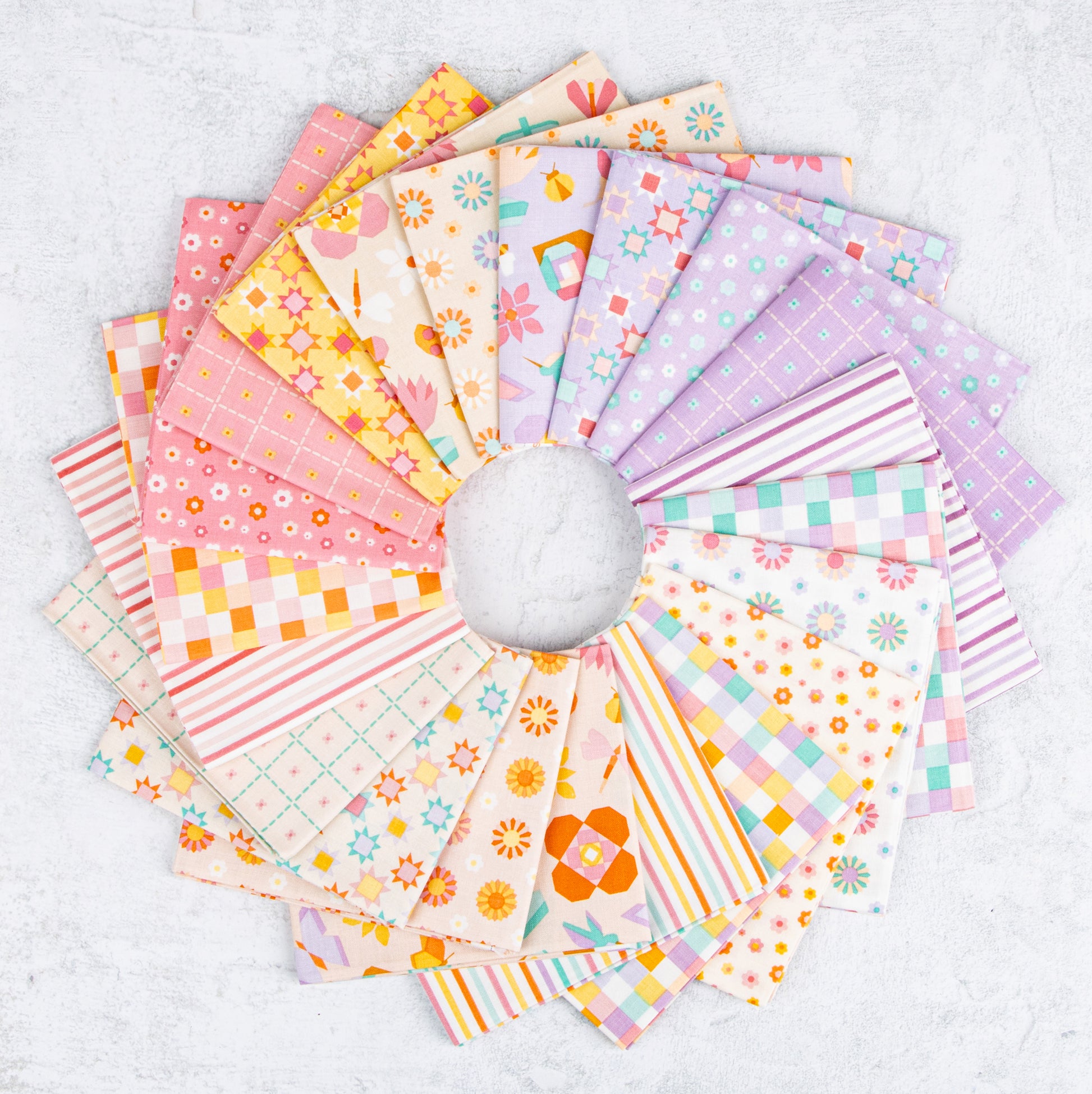 Patchwork Fabric Collection by Liza Taylor for Riley Blake Designs at Lily Bella Fabrics
