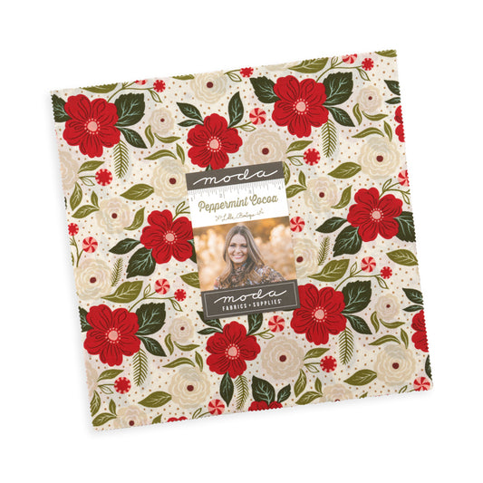 Peppermint Cocoa Fat Quarter Bundle (31 pieces) by Lella Boutique for Moda (5280AB)