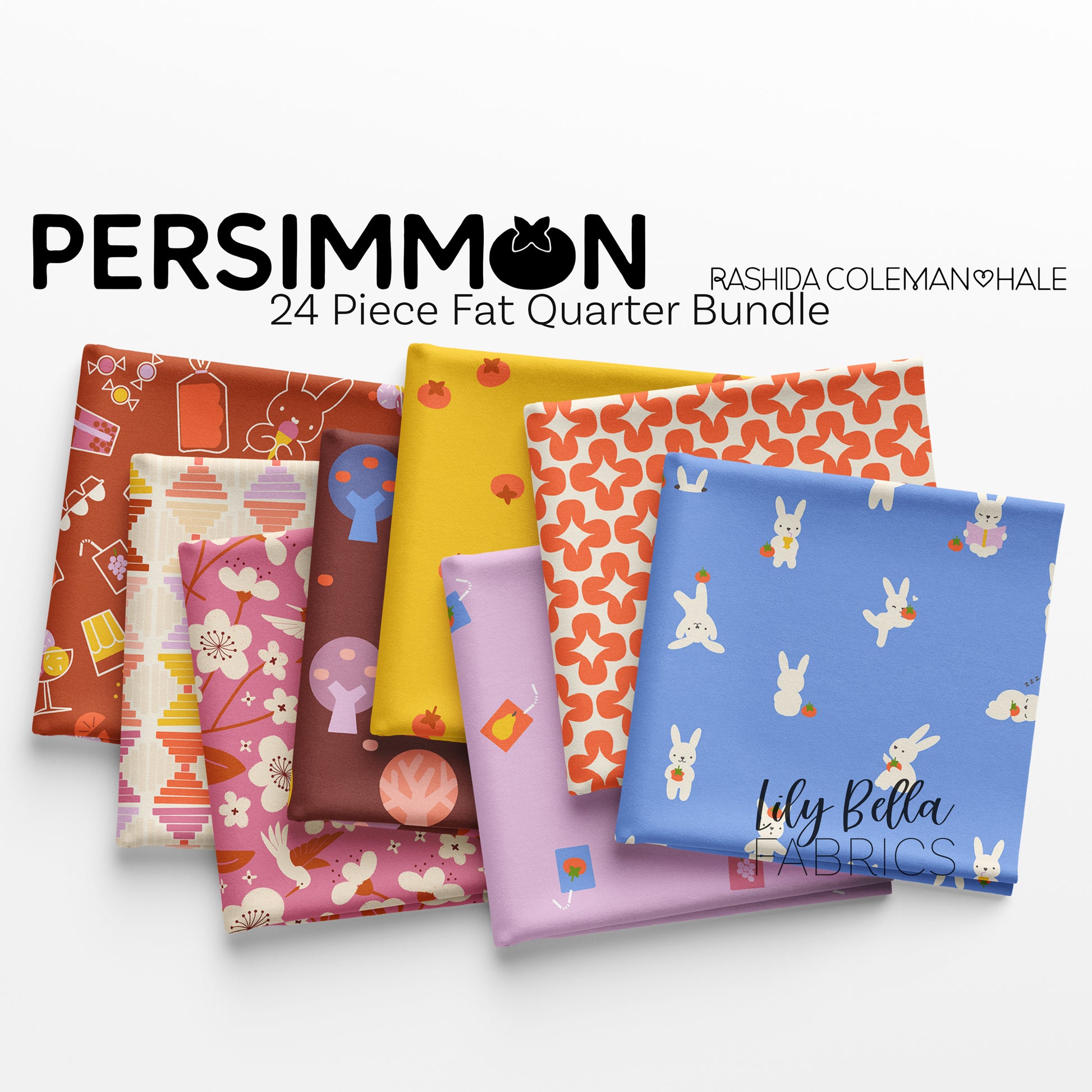 Persimmon Fat Quarter Bundle (24 pieces) by Rashida Coleman-Hale for Ruby Star Society (RS1118FQ)