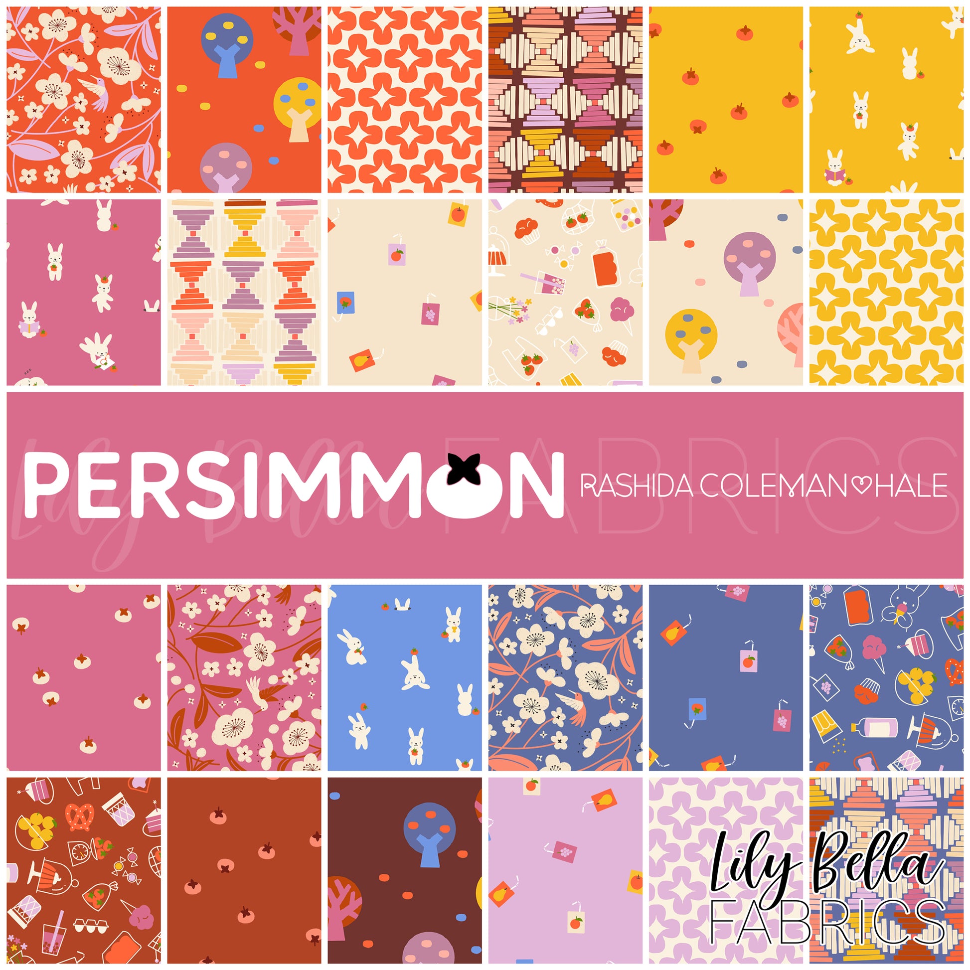 Persimmon Jelly Roll (40 pieces) by Rashida Coleman-Hale for Ruby Star Society (RS1118JR)