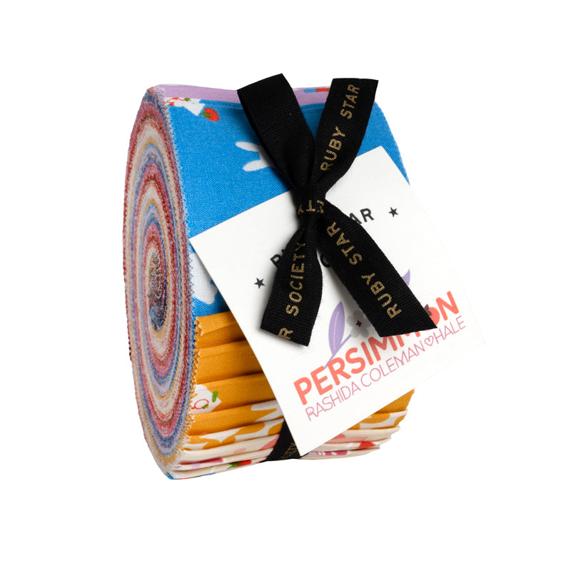 Persimmon Jelly Roll (40 pieces) by Rashida Coleman-Hale for Ruby Star Society (RS1118JR)