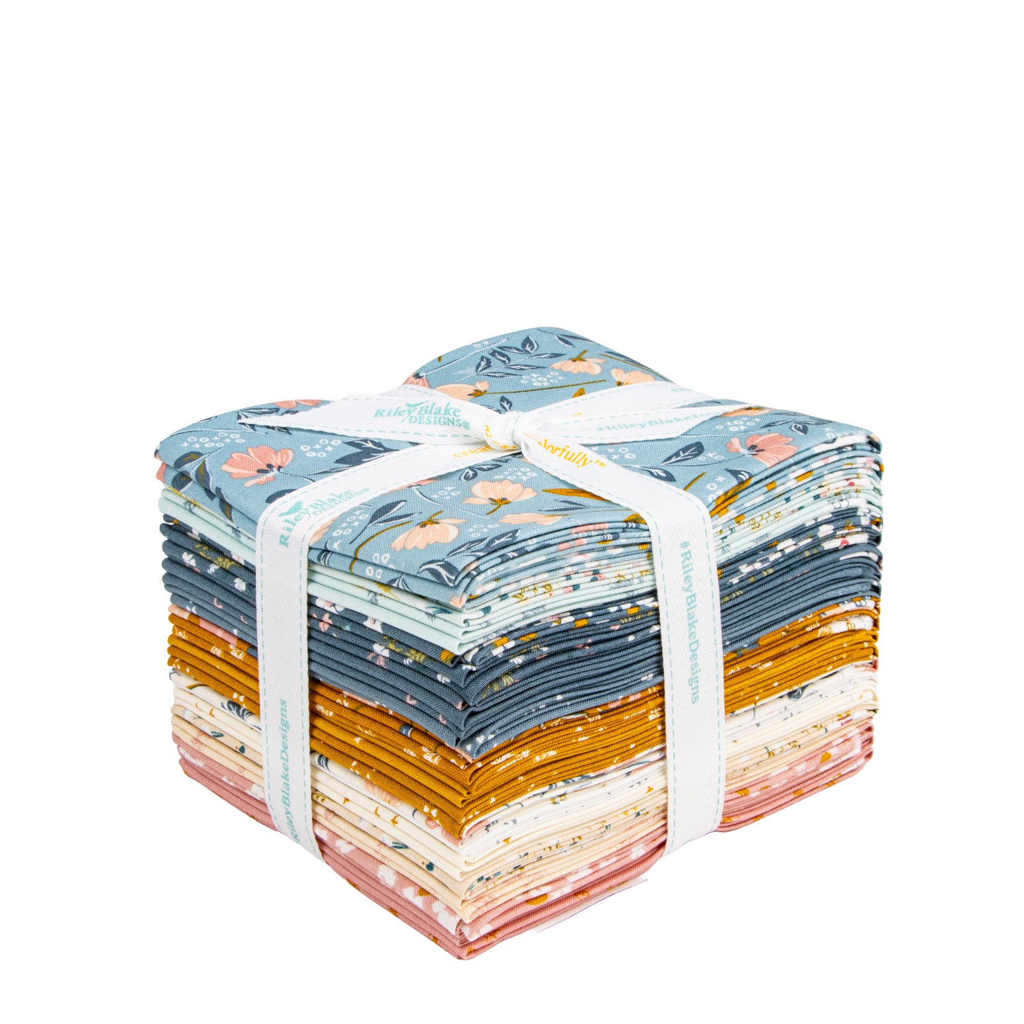 Petals and Hazel Fat Quarter Bundle (21 pieces) by Simple Simon and Company for Riley Blake Designs (FQ-18220-21)