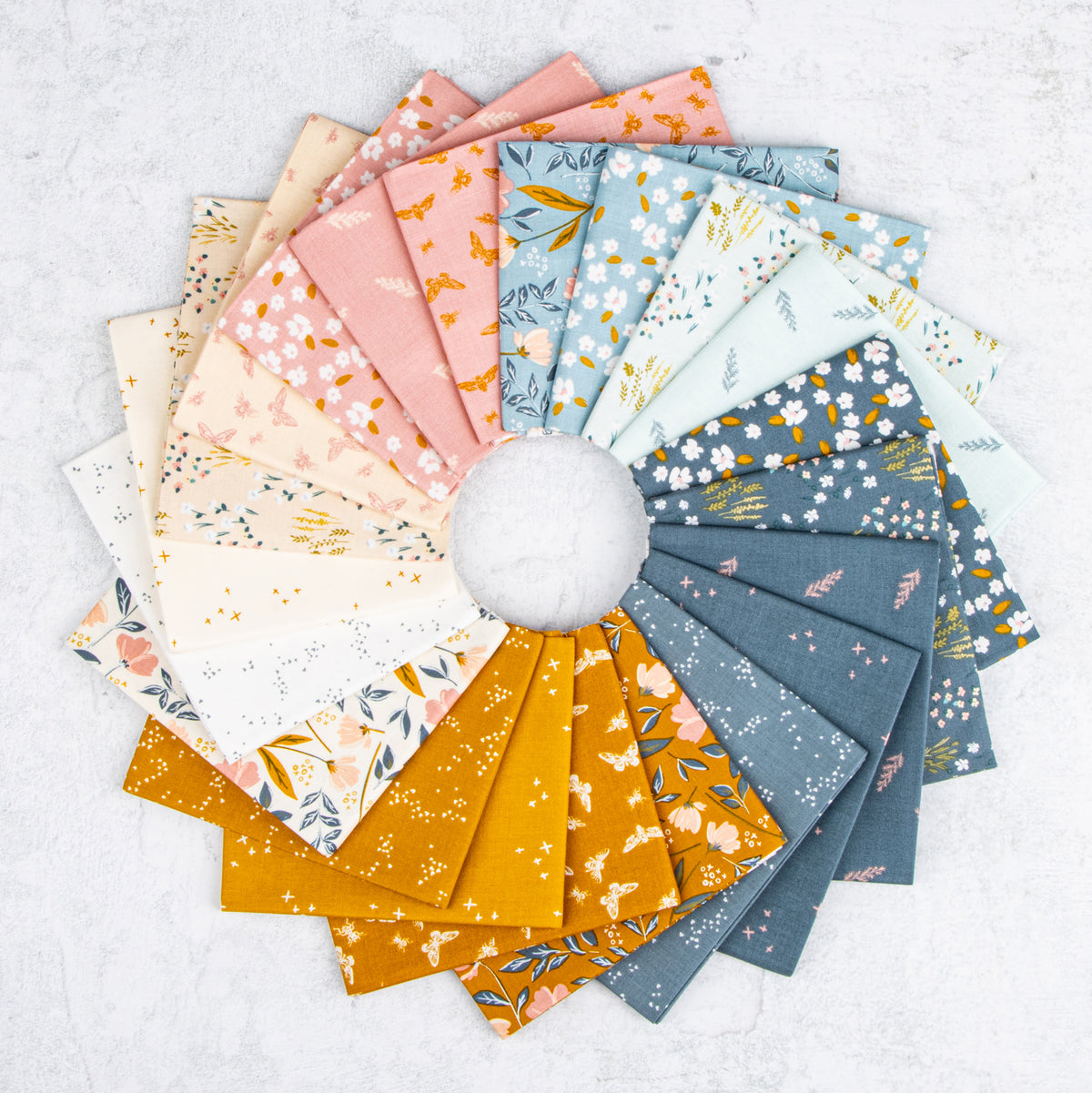 Petals and Hazel Fabric Collection by Simple Simon and Company for Riley Blake Designs at Lily Bella Fabrics