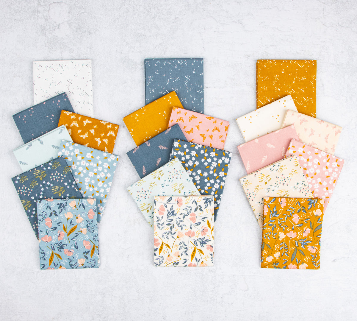 Petals and Hazel Fabric Collection by Simple Simon and Company for Riley Blake Designs at Lily Bella Fabrics
