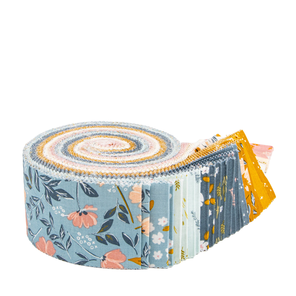 Petals and Hazel Rolie Polie (40 pieces) by Simple Simon and Company for Riley Blake Designs (RP-18220-40)