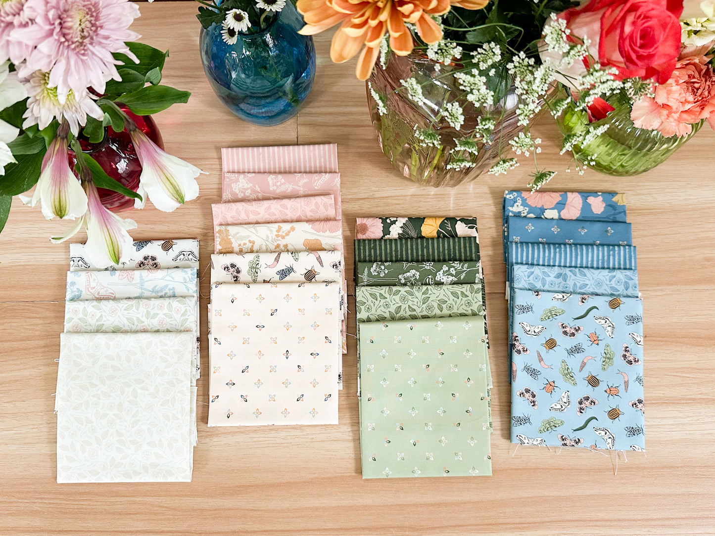 Petalush Fabric Collection by Kiley's Quilt Room for Moda at Lily Bella Fabrics