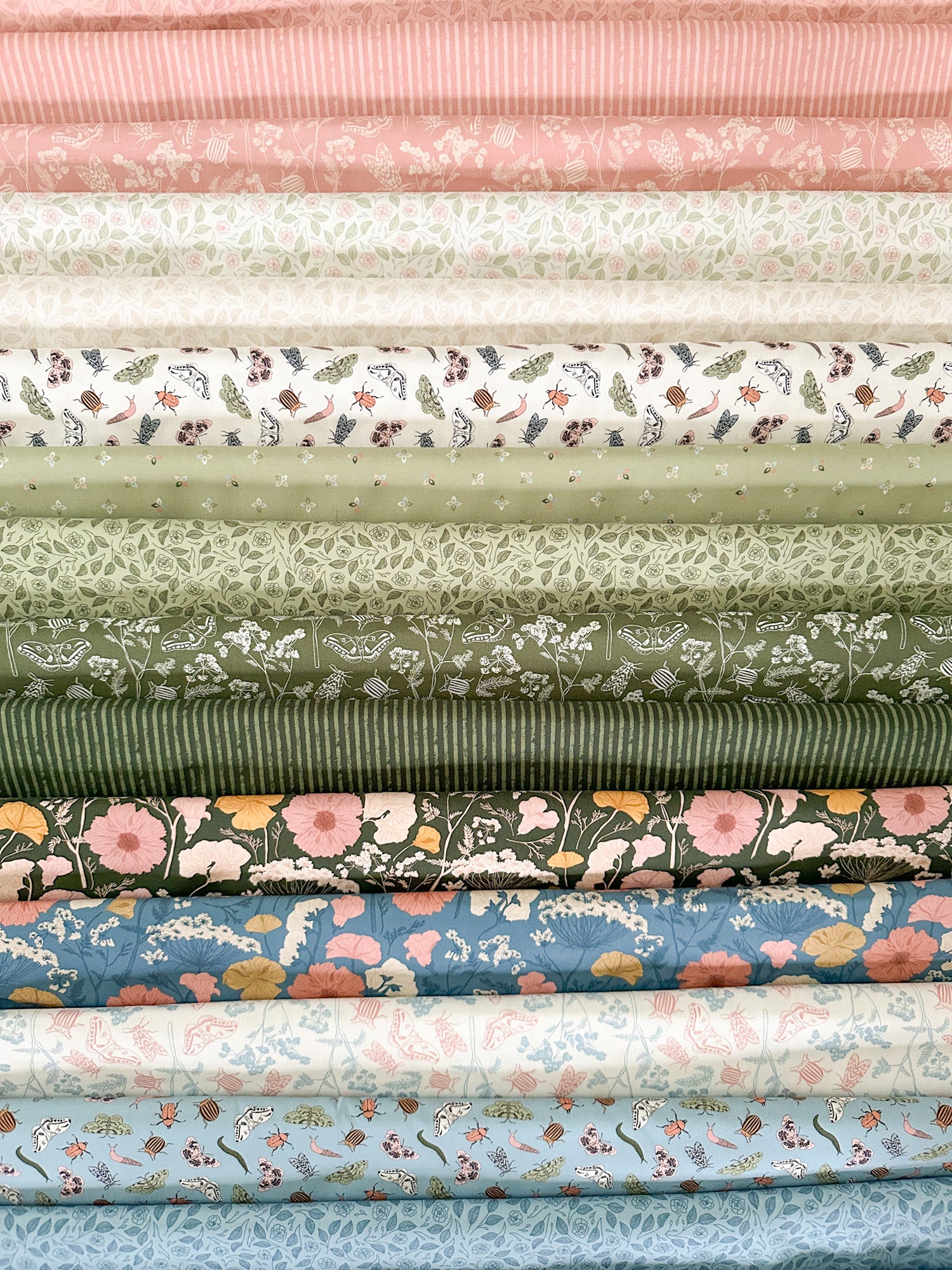 Petalush Fabric Collection by Kiley's Quilt Room for Moda at Lily Bella Fabrics