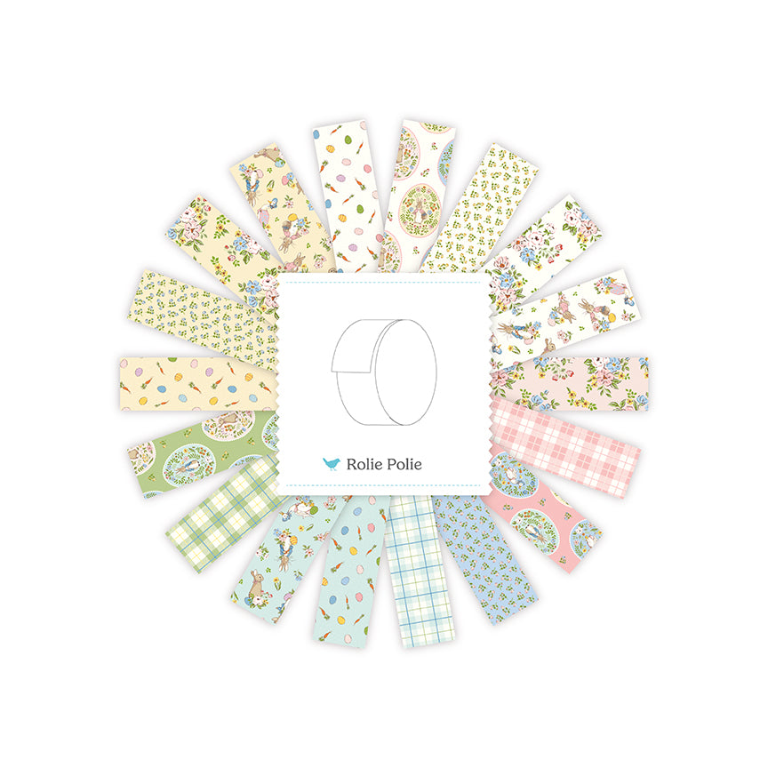 Peter Rabbit™ Spring Rolie Polie (40 pieces) by  for Riley Blake Designs (RP-18750-40)