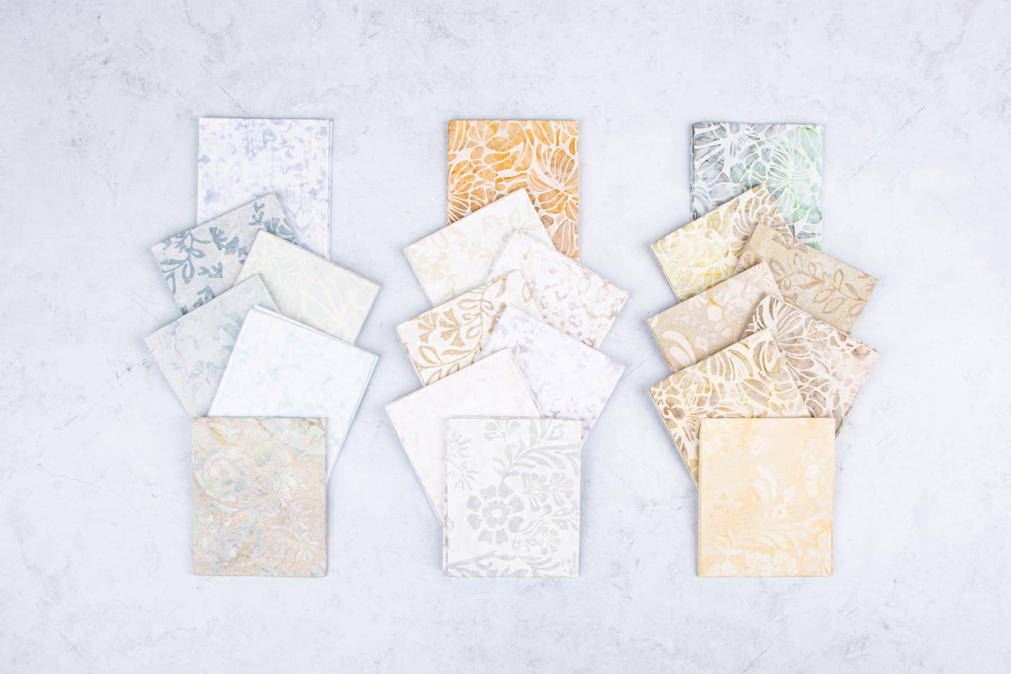 Porcelains Expressions Batiks 10 Inch Stacker (42 pieces) by  for Riley Blake Designs (10-23454-42)