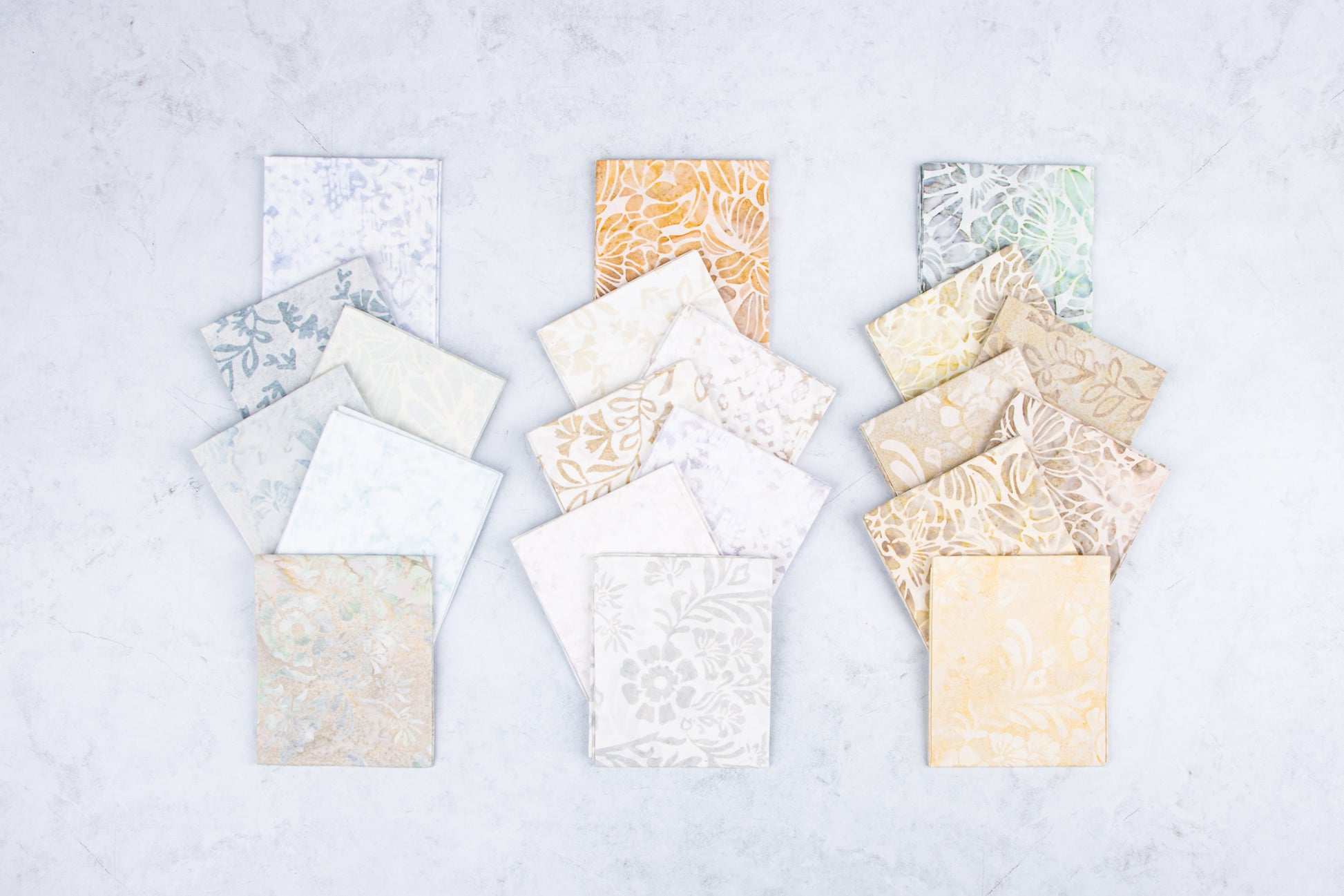 Porcelains Expressions Batiks 10 Inch Stacker (42 pieces) by  for Riley Blake Designs (10-23454-42)