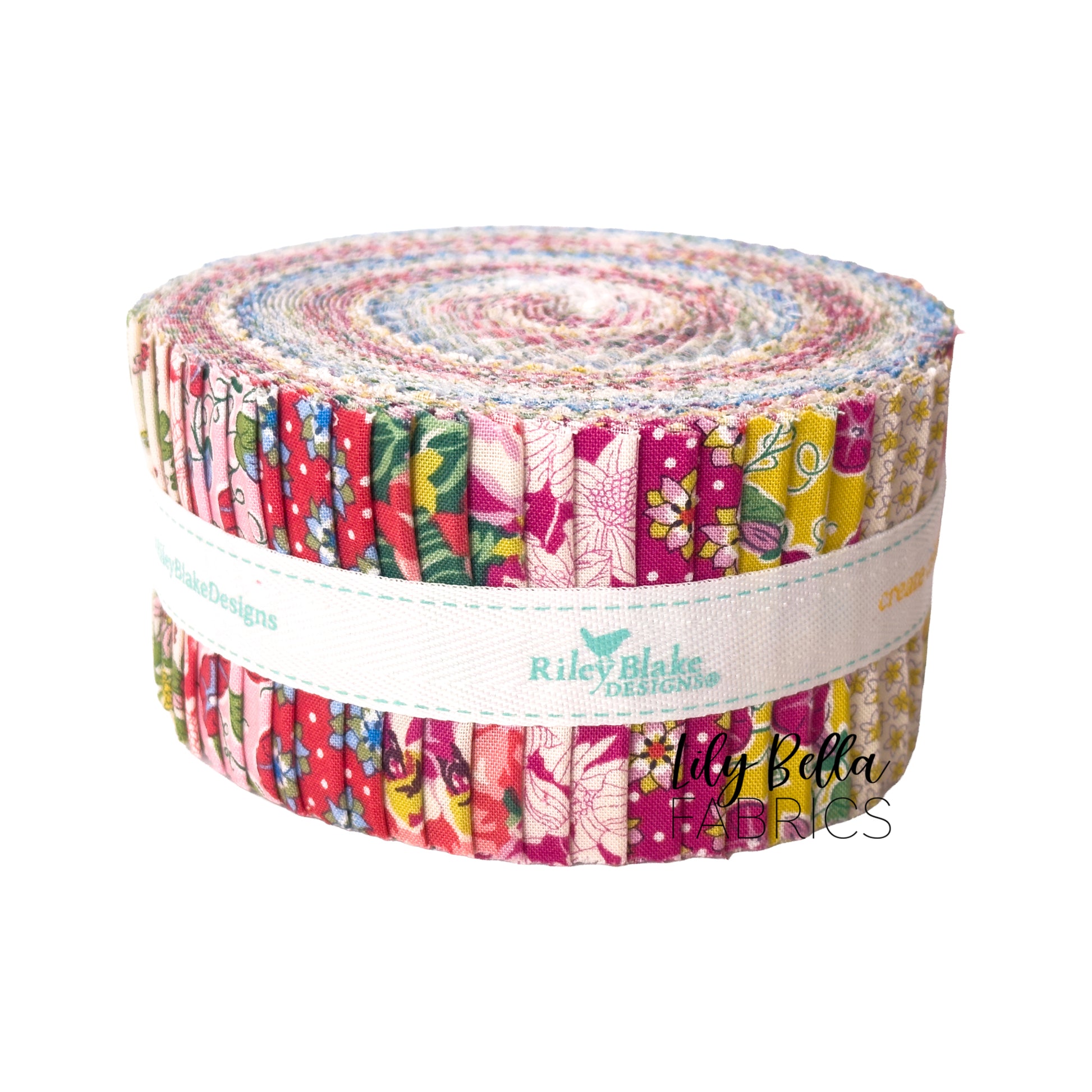 Postcard from Paradise Rolie Polie (40 pieces) by Liberty Fabrics for Riley Blake Designs (RP-LPOSTPAR-40)