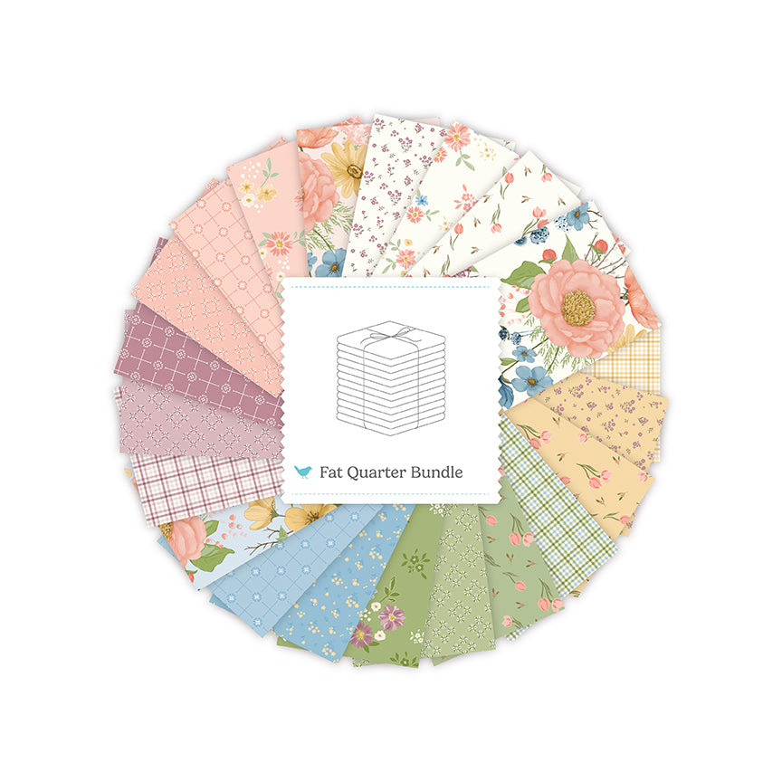 Promise of Spring Fat Quarter Bundle (21 pieces) by Sandy Gervais for Riley Blake Designs (FQ-18770-21)