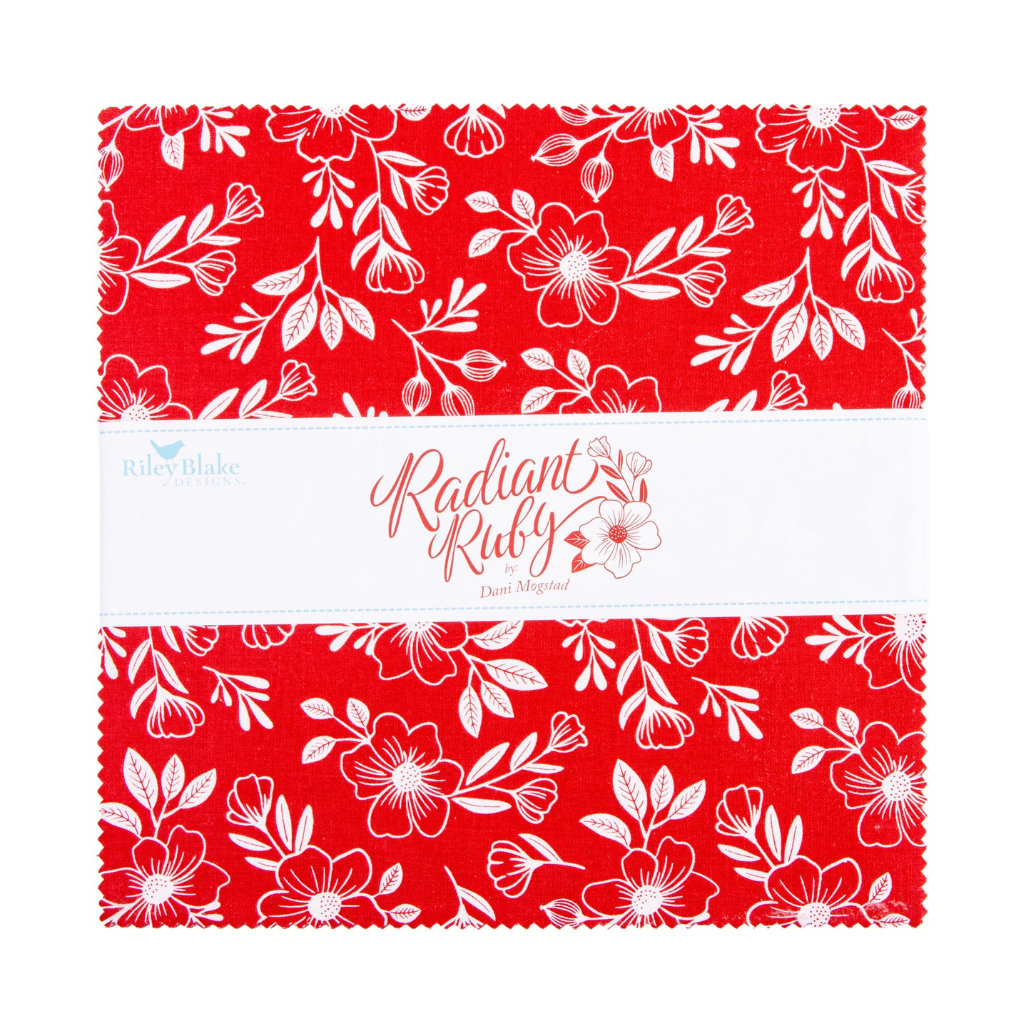 Radiant Ruby 10 Inch Stacker (42 pieces) by Dani Mogstad for Riley Blake Designs (10-17260-42)