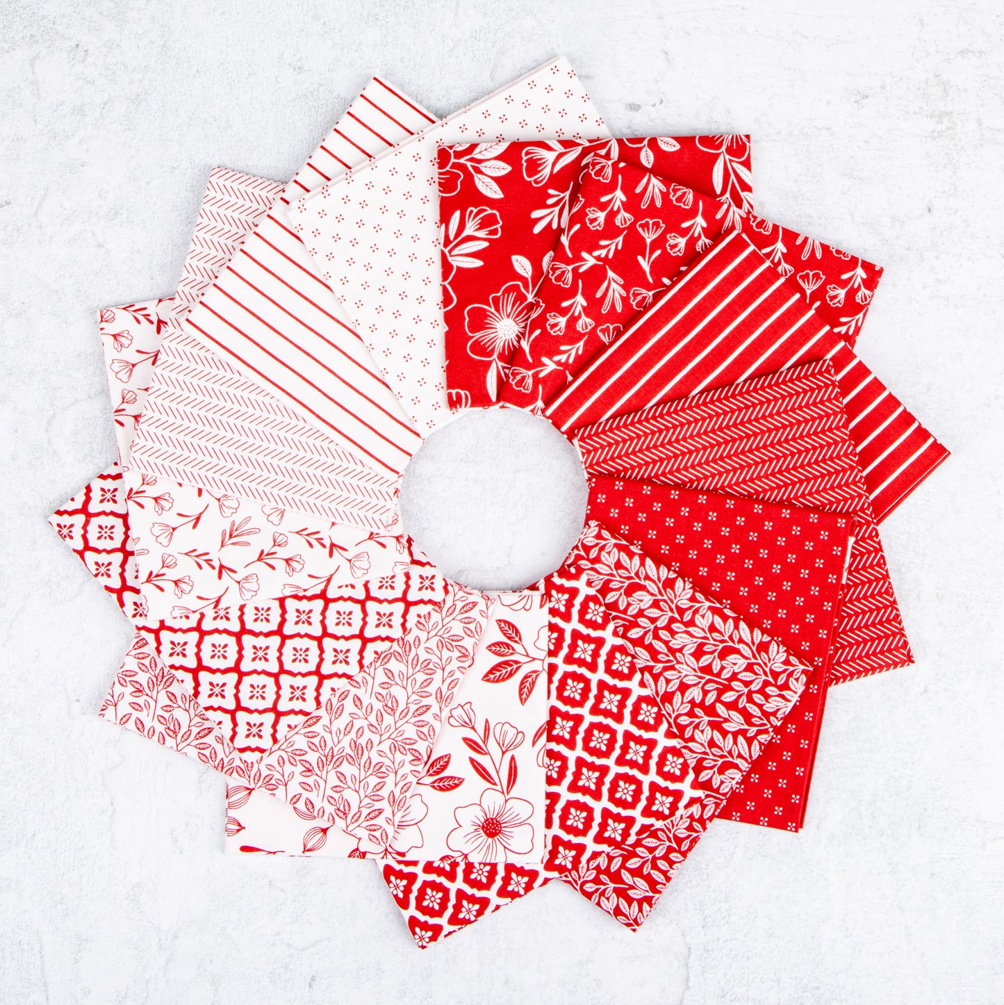 Radiant Ruby Fabric Collection by Dani Mogstad for Riley Blake Designs at Lily Bella Fabrics