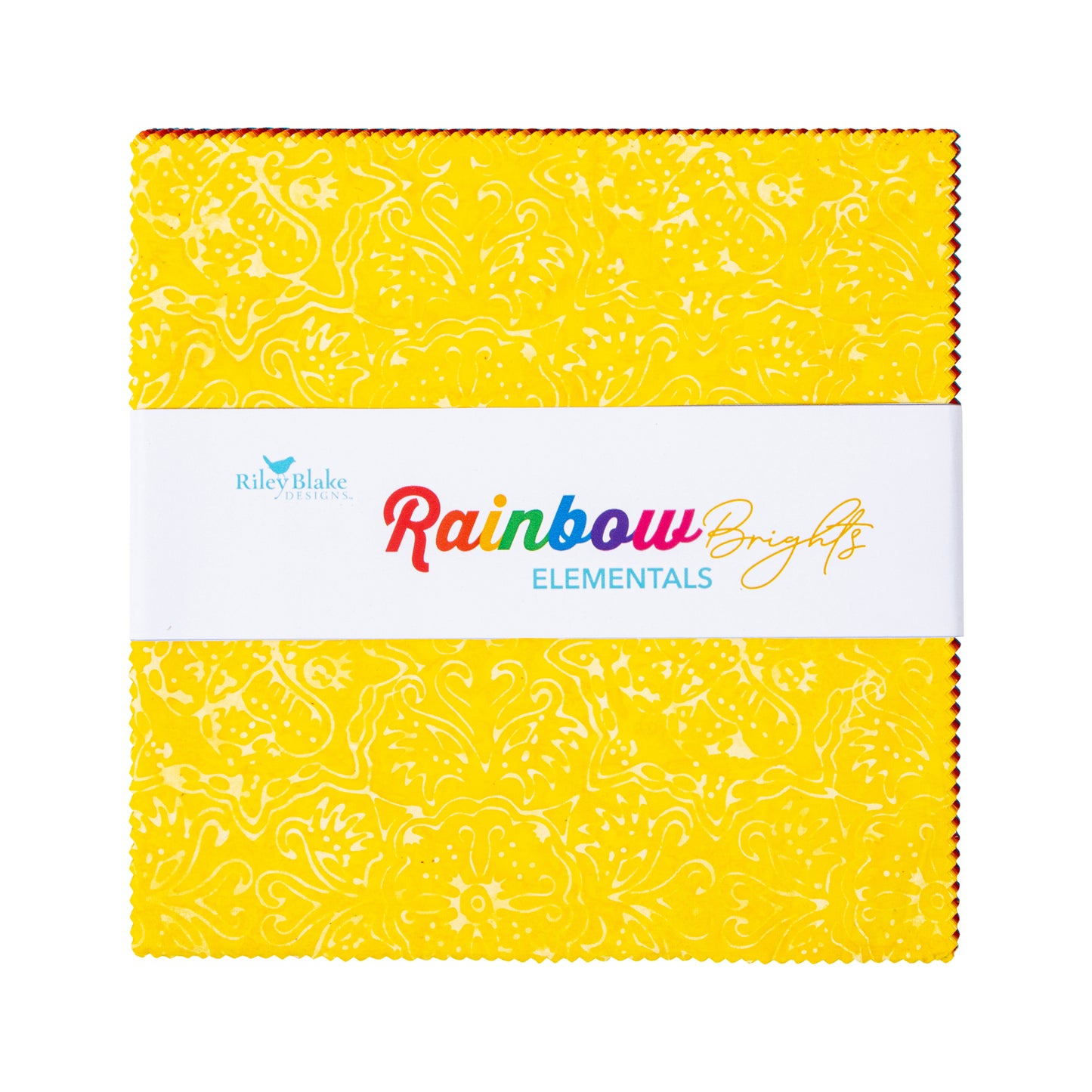 Rainbow Brights Elementals Expressions Batiks 10 Inch Stacker (42 pieces) by  for Riley Blake Designs (10-21701-42)