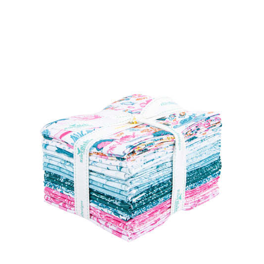 Reef Fat Quarter Bundle (21 pieces) by Corinne Wells for Riley Blake Designs (FQ-17270-21)