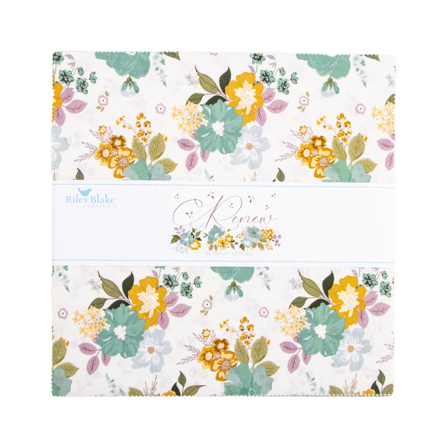 Renew 10 Inch Stacker (42 pieces) by Sandy Gervais for Riley Blake Designs (10-17280-42)