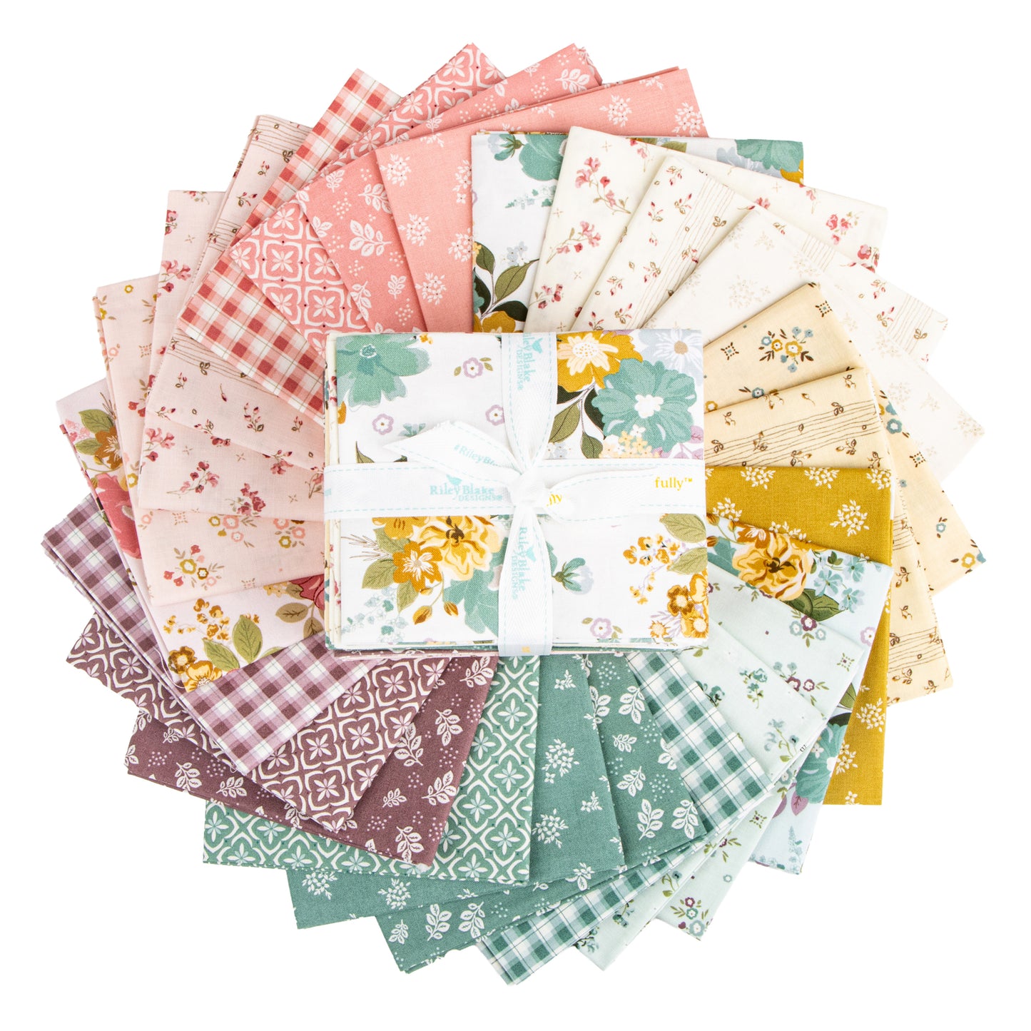 Renew Fat Quarter Bundle (25 pieces) by Sandy Gervais for Riley Blake Designs (FQ-17280-25)