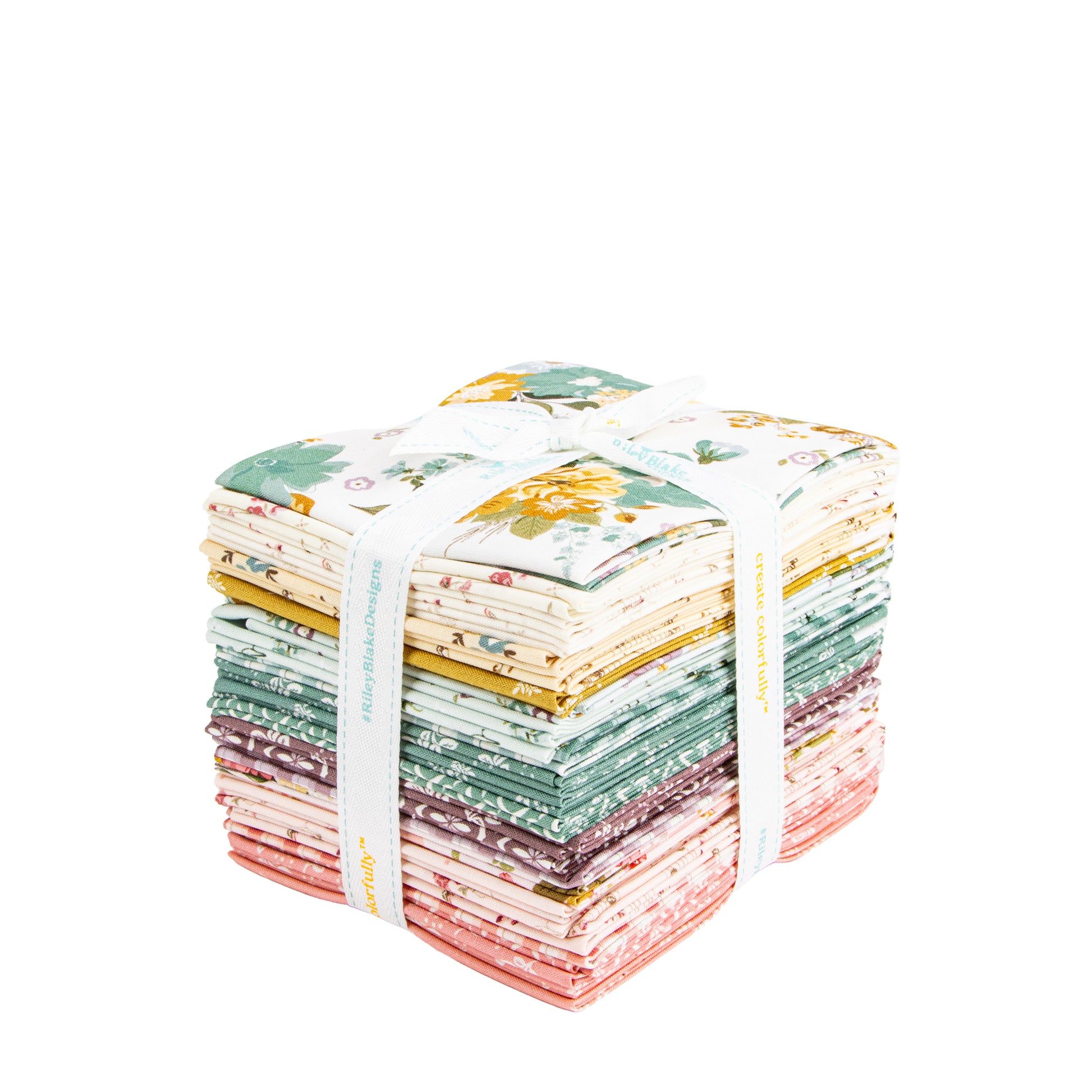 Renew Fat Quarter Bundle (25 pieces) by Sandy Gervais for Riley Blake Designs (FQ-17280-25)