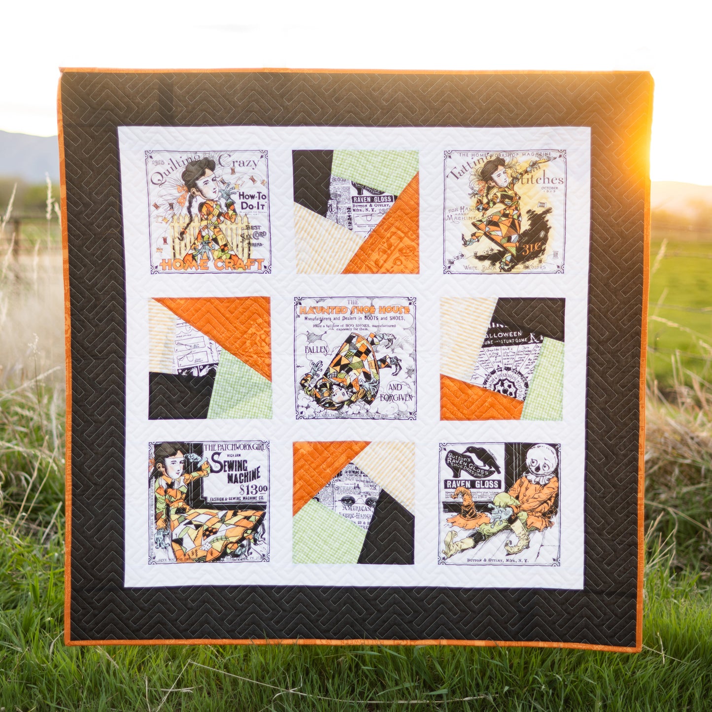 Scary Scraps Fabric Collection by J. Wecker Frisch for Riley Blake Designs at Lily Bella Fabrics