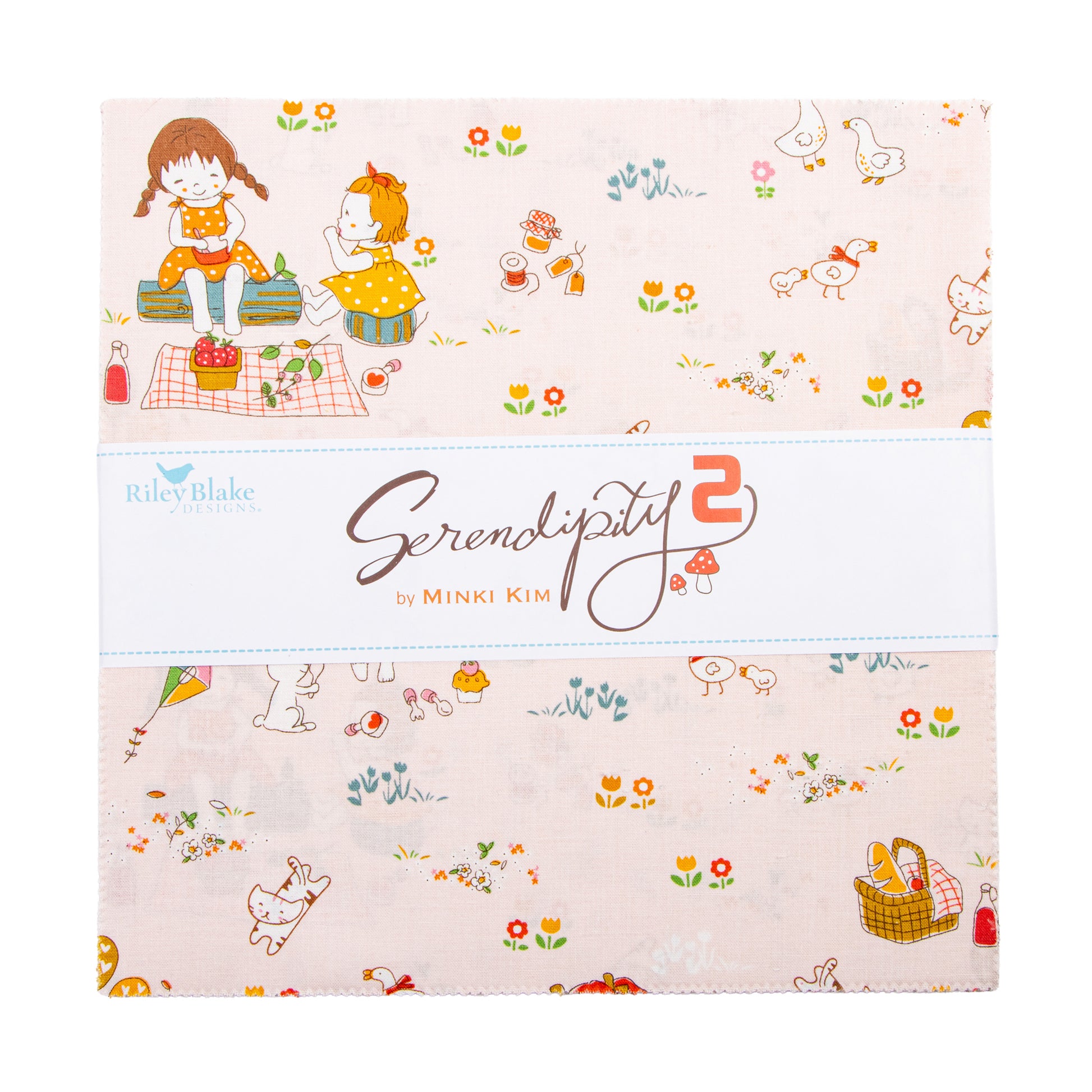 Serendipity 2 10 Inch Stacker (42 pieces) by Minki Kim for Riley Blake Designs (10-17300-42)