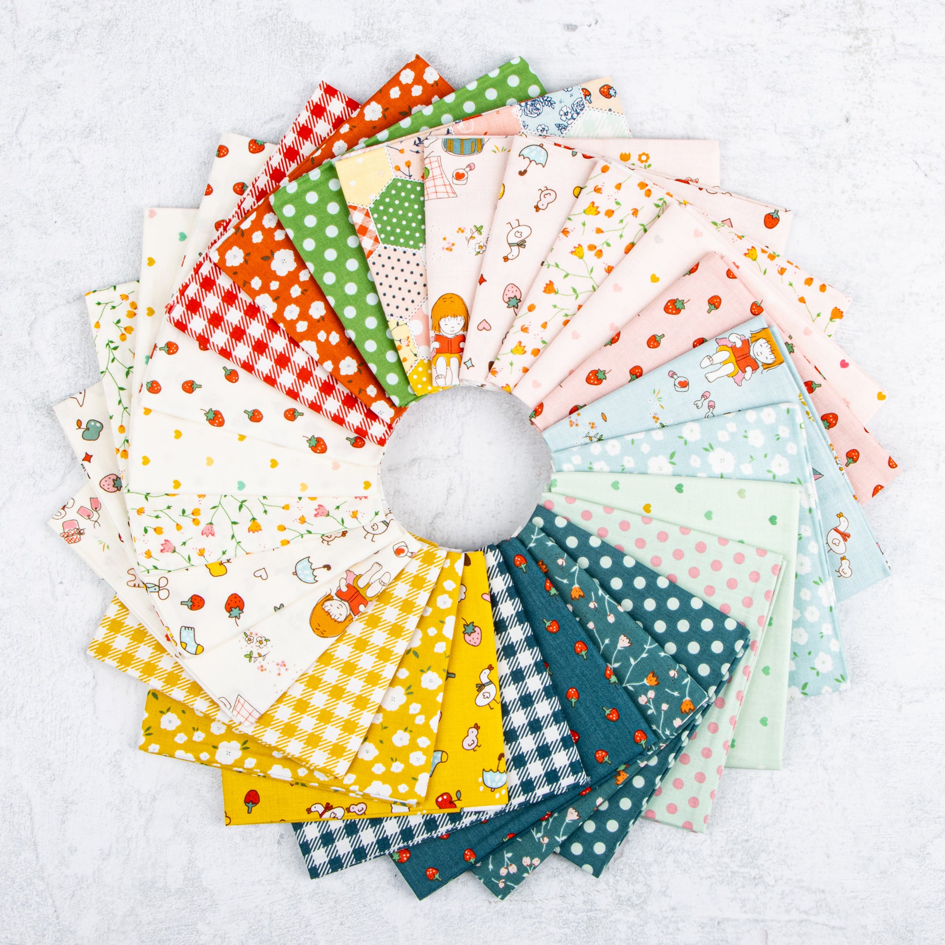 Serendipity 2 Fabric Collection by Minki Kim for Riley Blake Designs at Lily Bella Fabrics