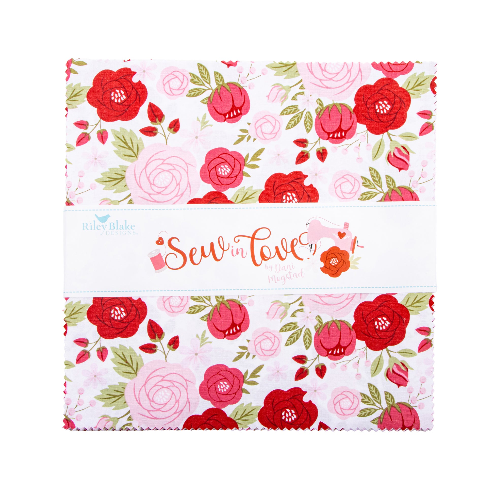 Sew in Love 10 Inch Stacker (42 pieces) by Dani Mogstad for Riley Blake Designs (10-16900-42)