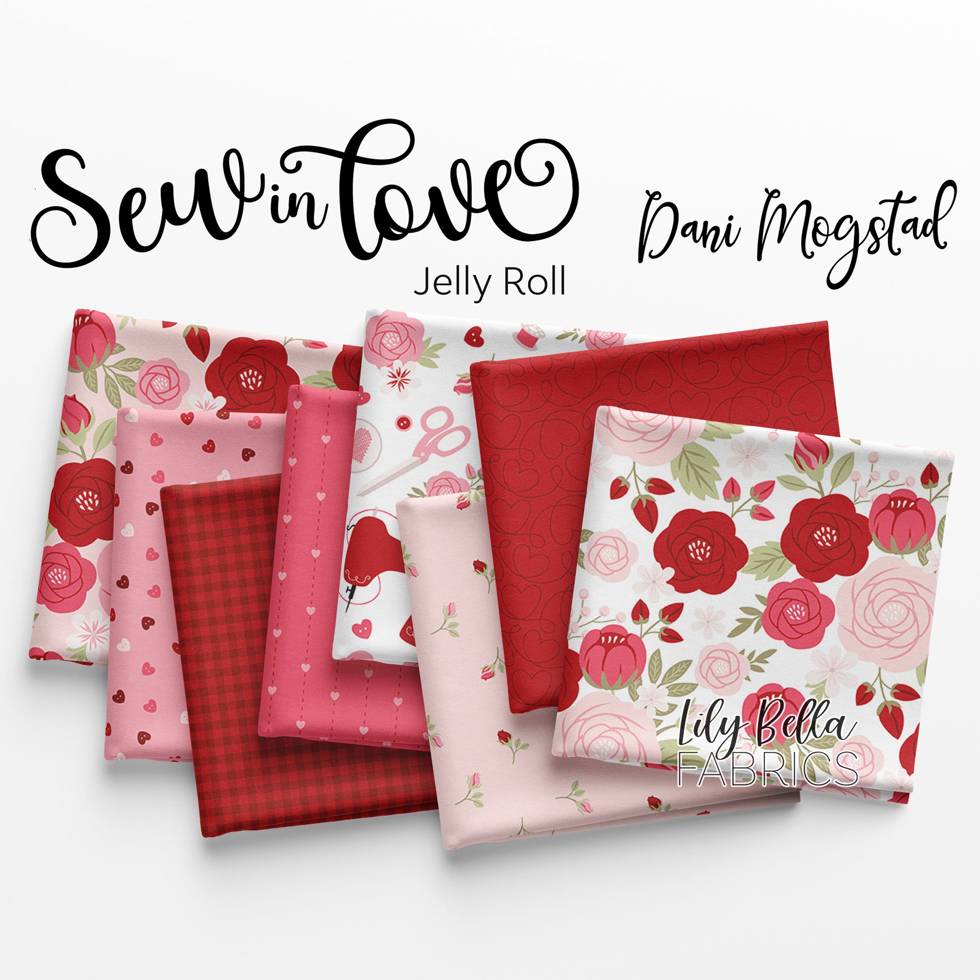 Sew in Love Rolie Polie (40 pieces) by Dani Mogstad for Riley Blake Designs (RP-16900-40)