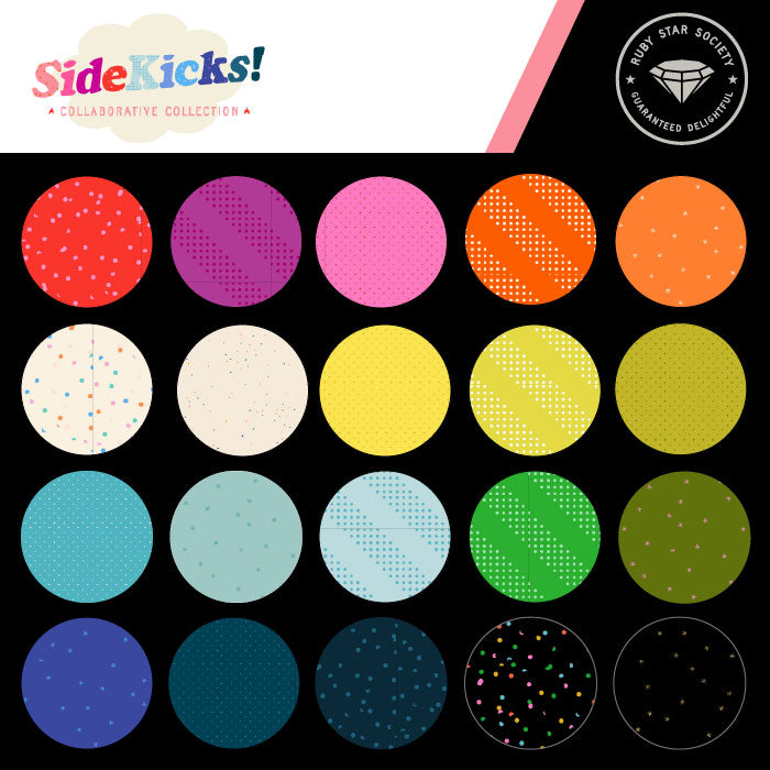 SideKicks! Fabric Collection by Ruby Star Society Collaborative at Lily Bella Fabrics