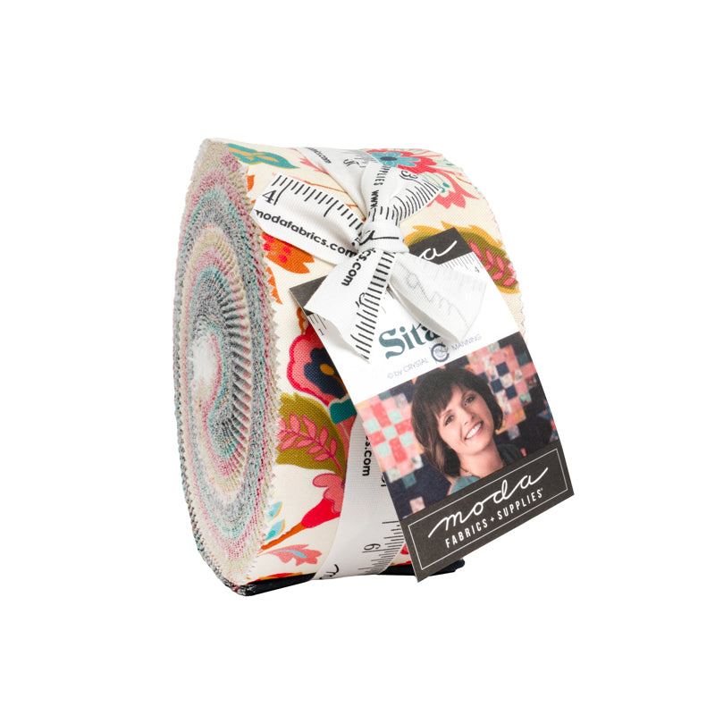 Sitara Jelly Roll (40 pieces) by Crystal Manning for Moda (11980JR)