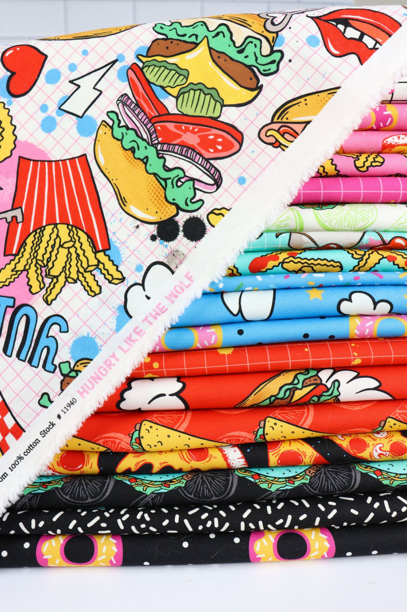 Snack Shack Jelly Roll (40 pcs) by Crystal Manning for Moda