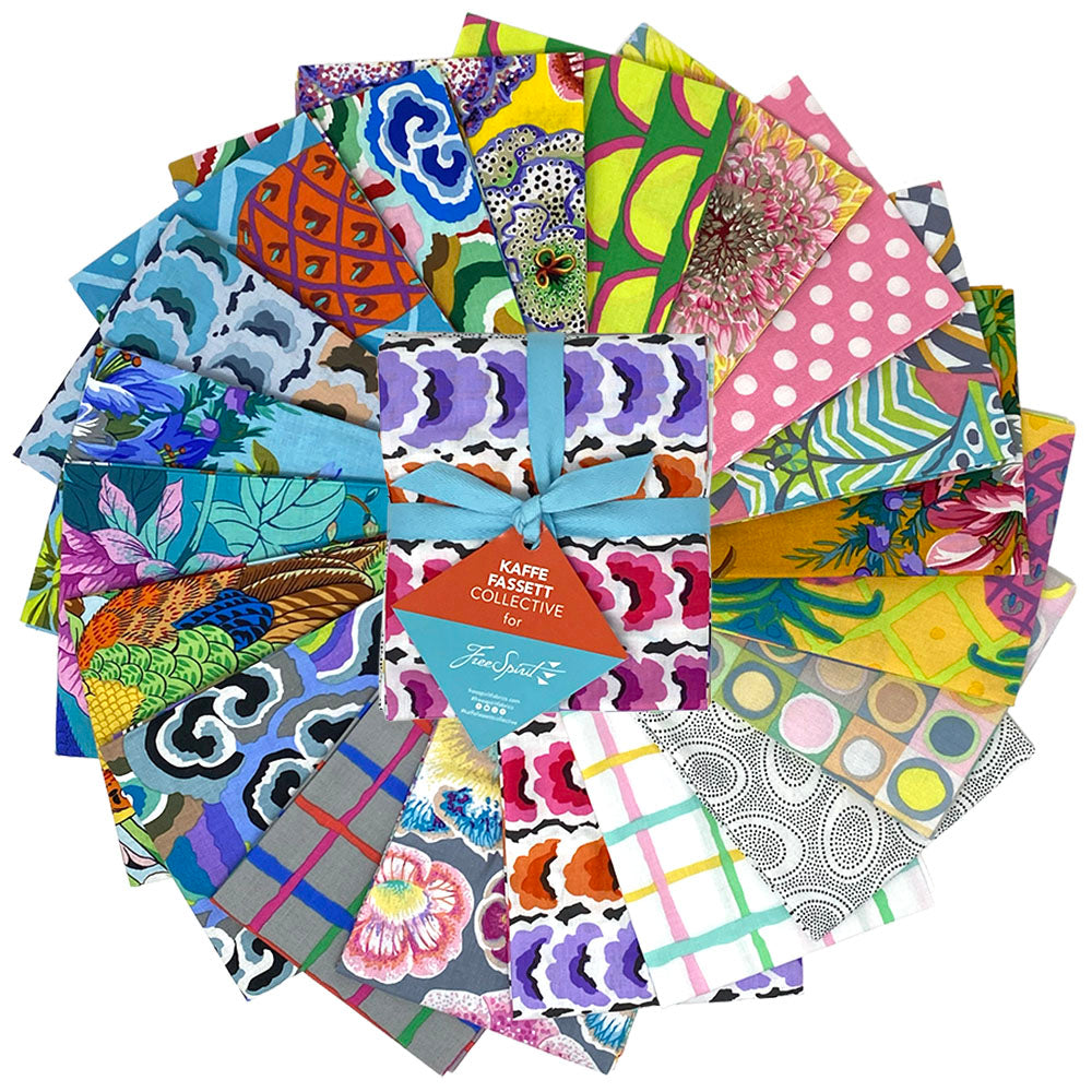 Soft - August 2026 Fat Quarter Bundle (20 pieces) by Kaffe Fassett Collective for FreeSpirit (FB4FQGP.AUG26SOFT)