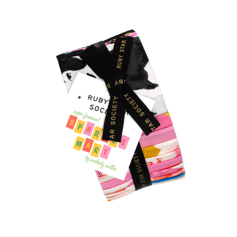 Sparkle Mart Jelly Roll (40 pieces) by Melody Miller for Ruby Star Society (RS0116JR)