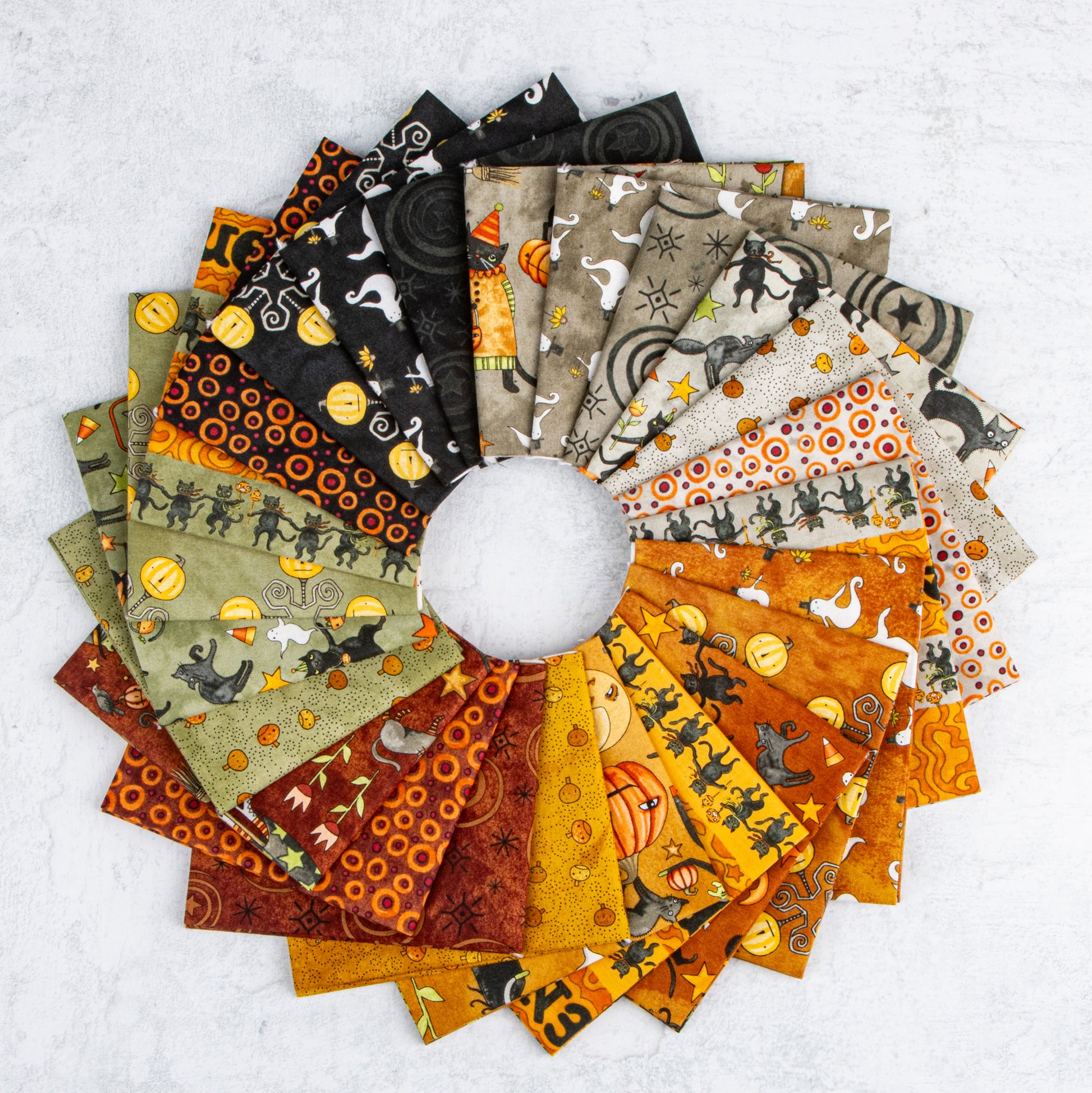 Spooky Fabric Collection by Teresa Kogut for Riley Blake Designs at Lily Bella Fabrics