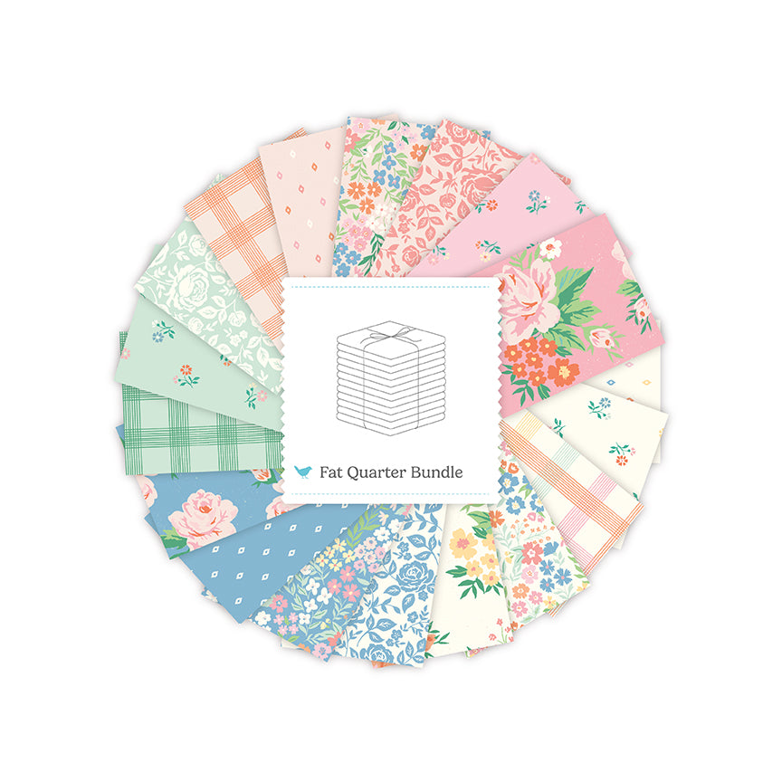 Spring Meadows Fat Quarter Bundle (18 pieces) by My Mind's Eye for Riley Blake Designs (FQ-18830-18)