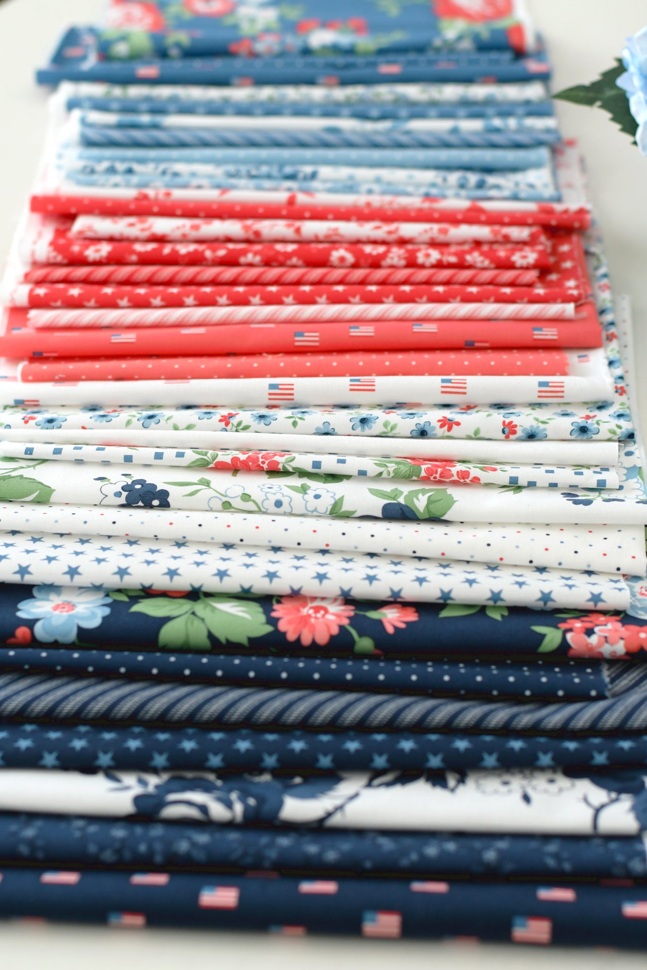 Stars and Stripes Fabric Collection by Camille Roskelley for Moda at Lily Bella Fabrics