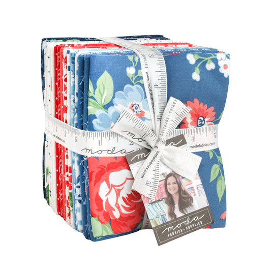 Stars and Stripes Fat Quarter Bundle (33 pieces) by Camille Roskelley for Moda (55360AB)