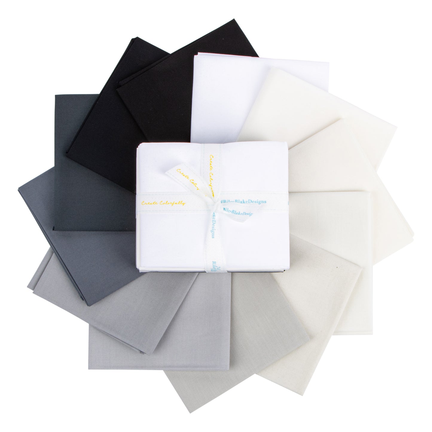 Stormy Confetti Cottons Fat Quarter Bundle (12 pieces) by The RBD Designers for Riley Blake Designs (FQ-STO120-12)