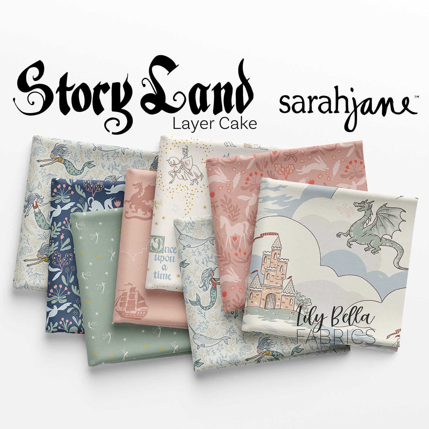 Story Land 10 Inch Stacker (42 pieces) by Sarah Jane for Riley Blake Designs (10-18300-42)