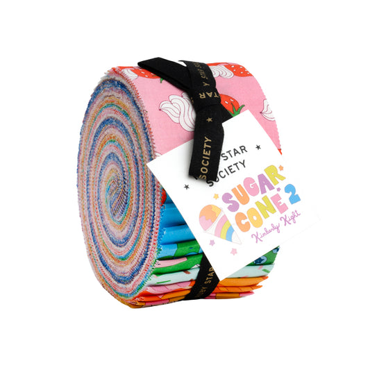 Sugar Cone 2 Jelly Roll (40 pieces) by Kimberly Kight for Ruby Star Society (RS3107JR)