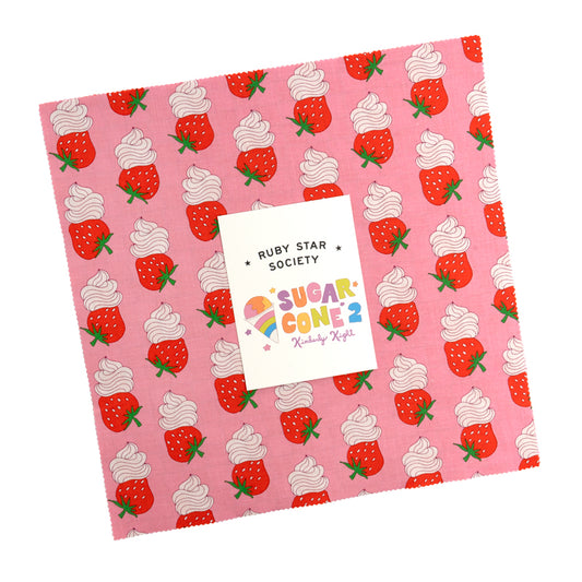 Sugar Cone 2 Layer Cake (42 pieces) by Kimberly Kight for Ruby Star Society (RS3107LC)