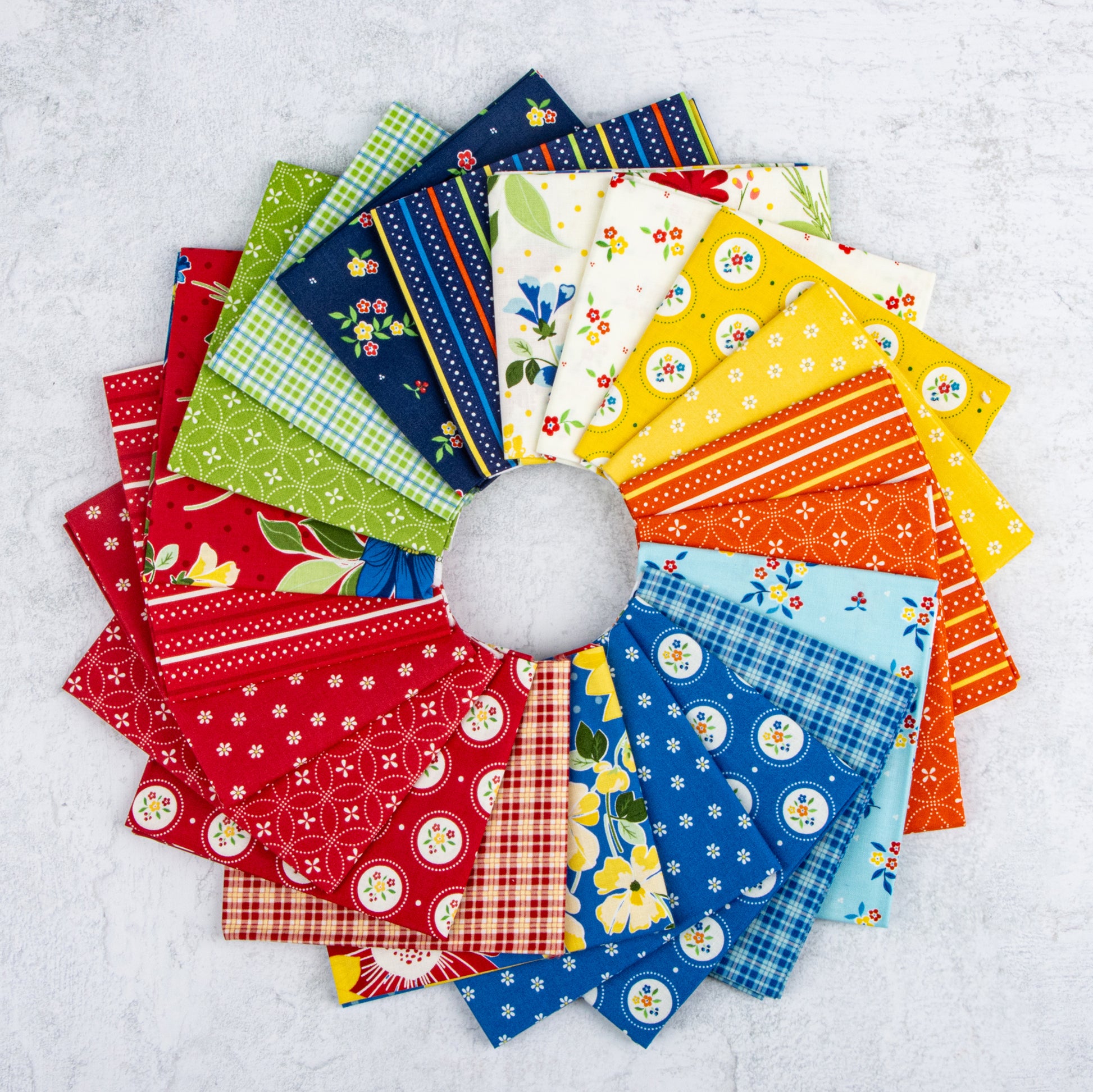 Summer's in Town Fabric Collection by Sandy Gervais for Riley Blake Designs at Lily Bella Fabrics