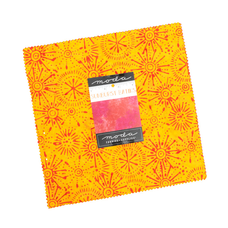 Sunburst Batiks Layer Cake (42 pieces) by Moda for  (4370LC)
