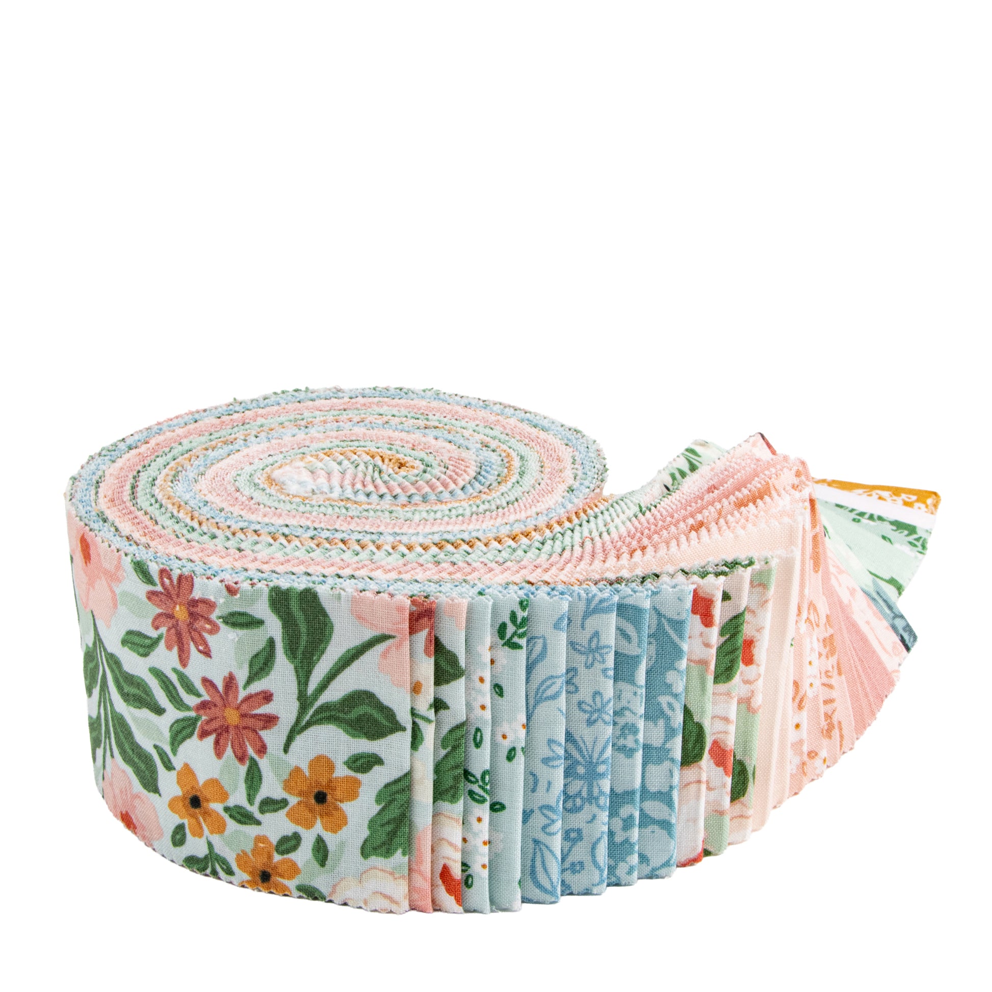 Sweet Cotton Tales Rolie Polie (40 pieces) by Cayla Naylor Design for Riley Blake Designs (RP-17310-40)